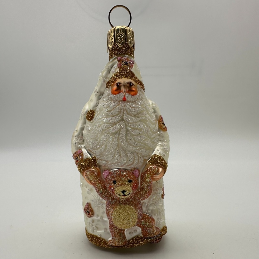 2004 Ptricia Breen Teddy's First Step Pearl 3.5" Ornament